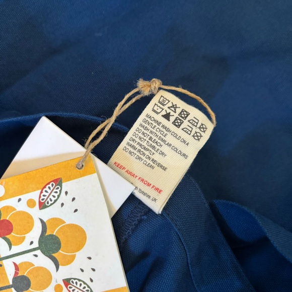 NWT Original Dungaree: ORGANIC COTTON Indigo Blue - (Umi) UK 16/US 12 Lucy & Yak - Picture 5 of 7